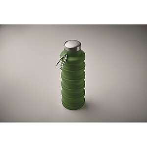 Collapsible bottle 500ml, dark green