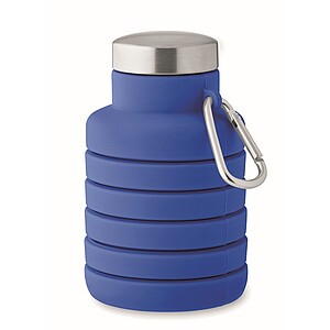 Collapsible bottle 500ml, royal blue