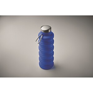 Collapsible bottle 500ml, royal blue