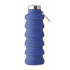 Collapsible bottle 500ml, royal blue