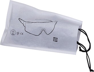 Colorfully mirrored sunglasses, black