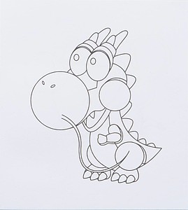 Coloring book with 12 colored pencils