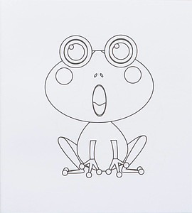 Coloring book with 12 colored pencils