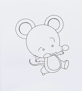 Coloring book with 12 colored pencils