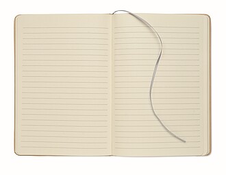 Colour revealing A5 notebook, silver