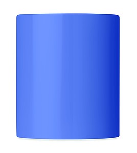 Coloured ceramic mug in box