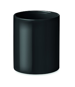 Coloured ceramic mug in box