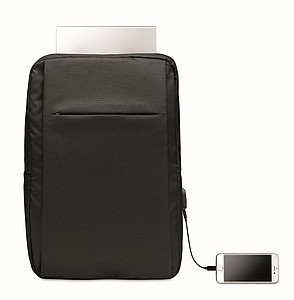 Computer backpack in 300D RPET