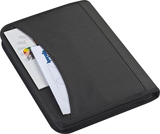 Conference folder A4, black