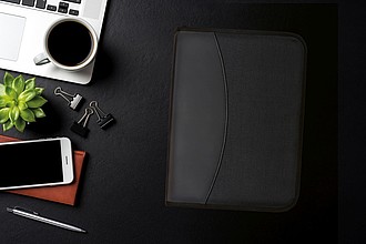 Conference folder A4, black