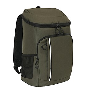 Cooler backpack, dark green