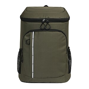Cooler backpack, dark green