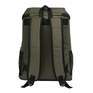 Cooler backpack, dark green