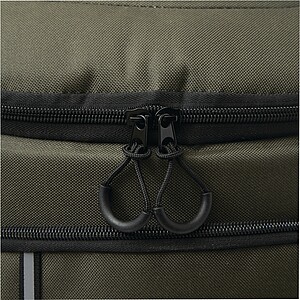Cooler backpack, dark green