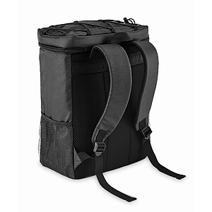 Cooler backpack in 600D RPET, black