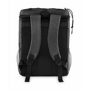 Cooler backpack in 600D RPET, black
