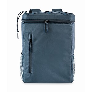 Cooler backpack in 600D RPET, blue