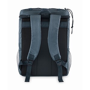 Cooler backpack in 600D RPET, blue