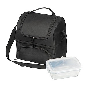 Cooler bag with 2 compartments