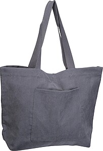 Cord shopper, 250 g/m2, grey