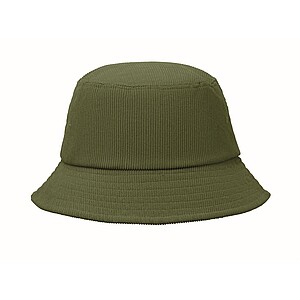 Corduroy bucket hat, army green