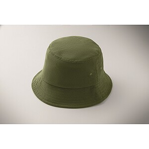 Corduroy bucket hat, army green