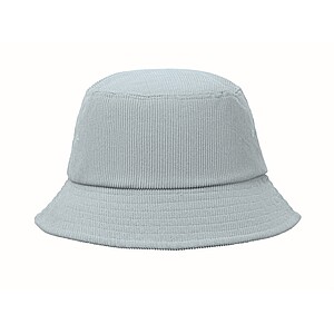 Corduroy bucket hat, baby blue