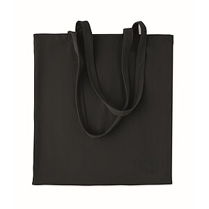 Corduroy shopping bag, black