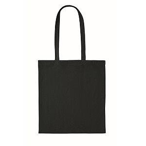 Corduroy shopping bag, black