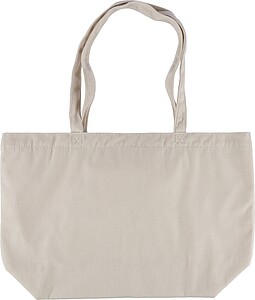 Corduroy tote bag Tino, beige