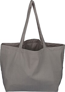 Corduroy tote bag Tino, grey