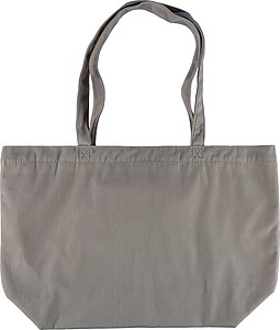 Corduroy tote bag Tino, grey
