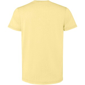 Corgi short sleeve mens t-shirt, yellow