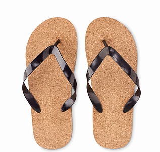 Cork beach slippers M
