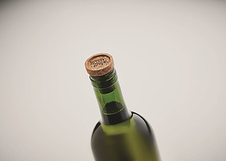 Cork bottle stopper