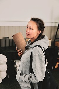 Cork yoga mat