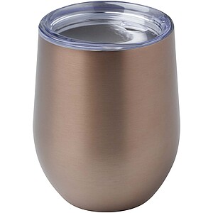 Corzo 350 ml RCS certified recycled stainless steel copper vacuum insulated cup, bronze