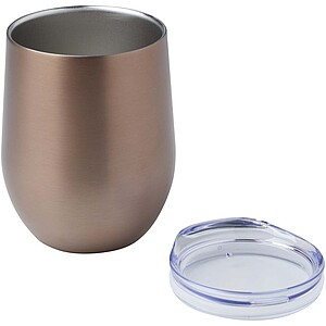 Corzo 350 ml RCS certified recycled stainless steel copper vacuum insulated cup, bronze