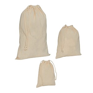 Cotton bag, beige