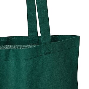 Cotton bag, dark green