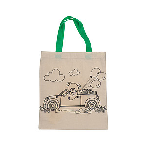 Cotton bag for coloring