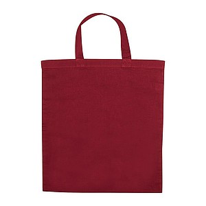 Cotton bag with short handles