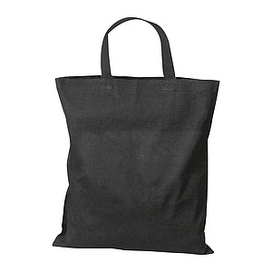 Cotton bag with short handles