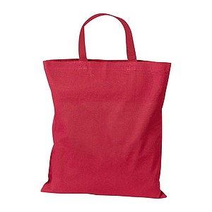 Cotton bag with short handles