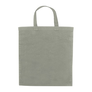 Cotton bag with short handles