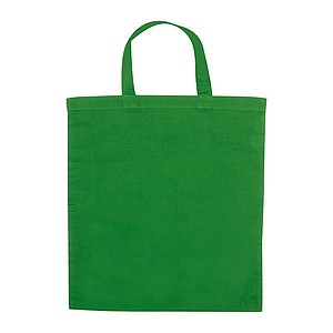 Cotton bag with short handles