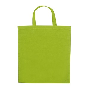 Cotton bag with short handles