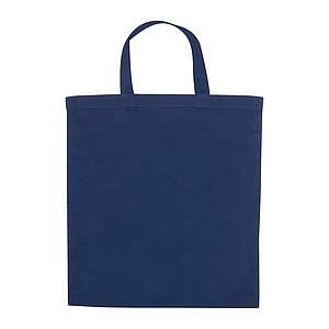 Cotton bag with short handles