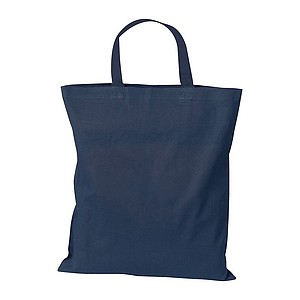Cotton bag with short handles