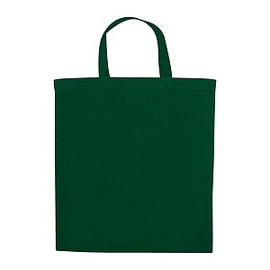 Cotton bag with short handles